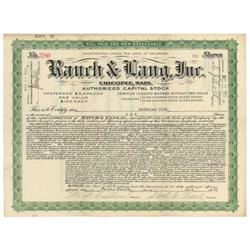 Rauch & Lang, Inc.