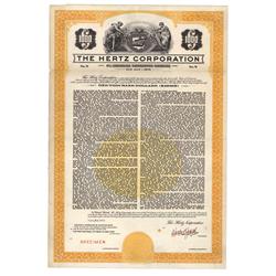 Specimen Bond Of The Hertz Corporation