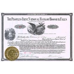 Peoples-first National Bank Of Hoosick Falls