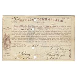 Union  1864 Civil War Loan