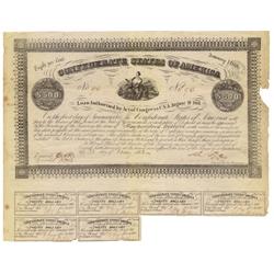 Confederate States Of America Bond - Criswell #55