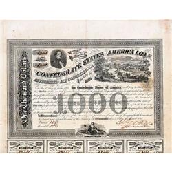 Civil War Confederate Criswell #125 Bond