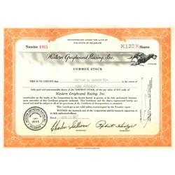 Western Greyhound Racing, Inc.