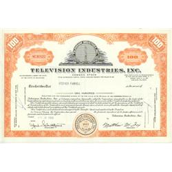 Television Industries, Inc. Stock