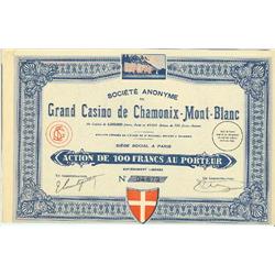 Grand Casino De Chamonix-Mont-Blanc S.A.