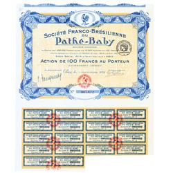 Societe Franco-bresilienne Du Pathe-baby