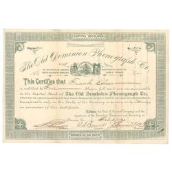 The Old Dominion Phonograph Co.