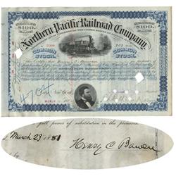 Stock Certificate Issued To And Signed By Abolitionist And Publisher Of The Independent, One Of The 