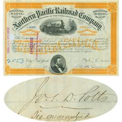 Colonel Joseph D. Potts Leader In The Pennsylvania RR & Standard Oil Company Struggle