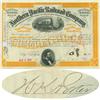 H.k. Porter  Largest Locomotive Builder In The Us Signed By Porter & Civil War General Brayton Ives