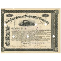 New York Central Sleeping Car Company Issued To Erastus Corning