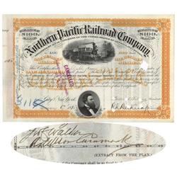 NP Railroad Stock Witnessed By Addison Cammack