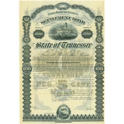 Settlement Bond Of The State Of Tennessee