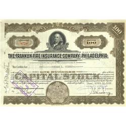 Franklin Fire Insurance Company Of Philadelphia