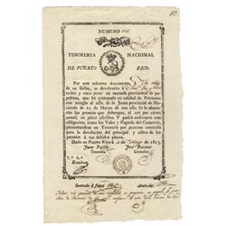 Scarce Early Puerto Rican Bond