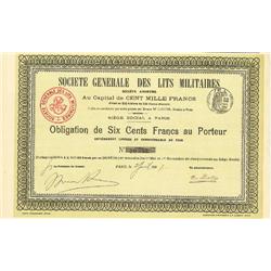 Societe Generale Des Lits Militaires