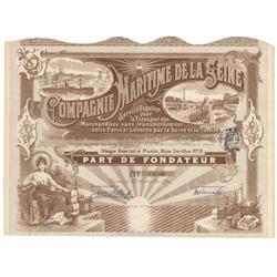 Compagnie Maritime De La Seine