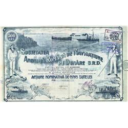 Societatea Anonima Romana De Navigatiune Pe Dunare S.R.D.