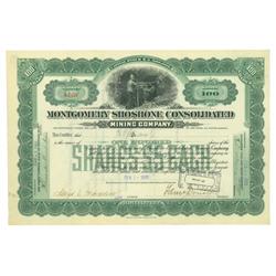 Montgomery Shoshone Consolidated Mining Company