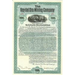 The Rey Del Oro Mining Company