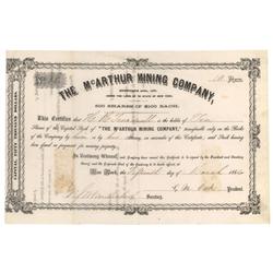 The McAthur Mining Co.