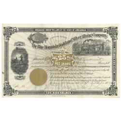 The Blue Mountain Gold And Silver Mining Co.