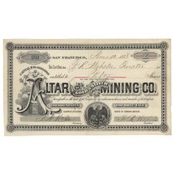 Altar Gold & Silver Mining Co.