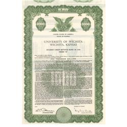 University Of Wichita Wichita, Kansas