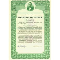 Township Of Sperry Funding Bond