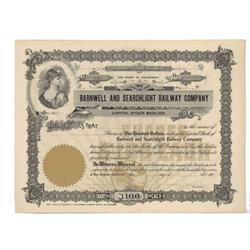 Barnwell And Searchlight Railway Company