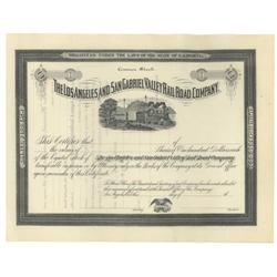 The Los Angeles And San Gabriel Valley Railroad Company