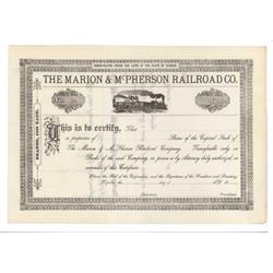 The Marion & McPherson Railroad Co.