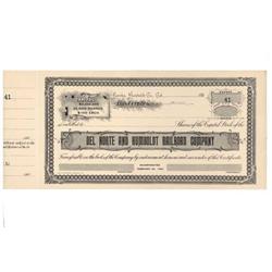 Del Norte And Humboldt Railroad Company