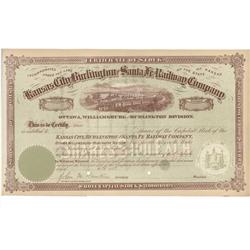 Kansas City, Burlington And Santa Fe Railway Company