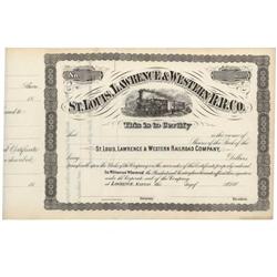 St. Louis, Lawrence & Western R.r. Co.