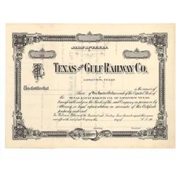 Texas And Gulf Railway Co.