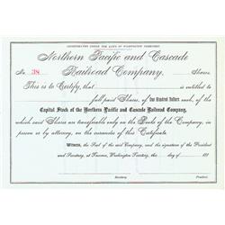 Northern Pacific And Cascade Railroad Company