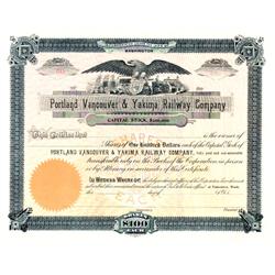 Portland Vancouver And Yakima Railway Company