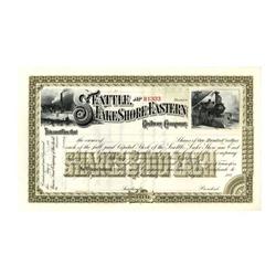 Seattle, Lake Shore And Eastern Railway Company