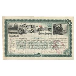 Seattle, Lake Shore And Eastern Railway Company
