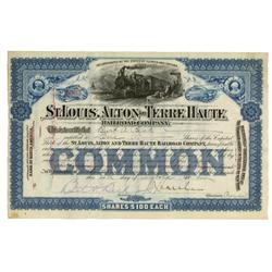 St. Louis, Alton  & Terre Haute Railroad Company