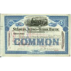 St. Louis, Alton And Terre Haute Railroad Company