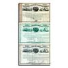 Image 1 : Superb Set Of Three Saint Paul & Duluth Railroad Stocks
