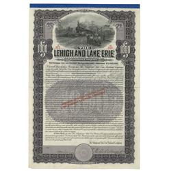 Lehigh And Lake Erie Railroad Company