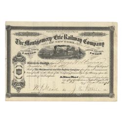 The Montgomery And Erie Railway Company Of New York