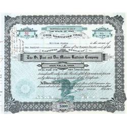 St. Paul And Des Moines Railroad Company