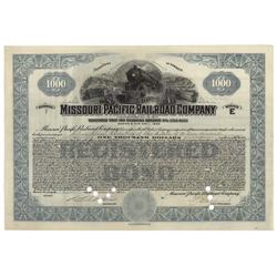 Missouri Pacific Railroad Company Bond