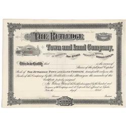 The Rutledge Town And Land Company