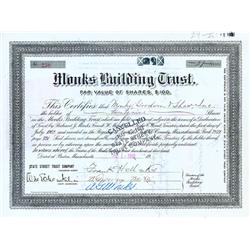 Monks Building Trust Stock