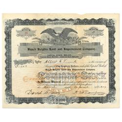 Nyack Heights Land And Improvement Company